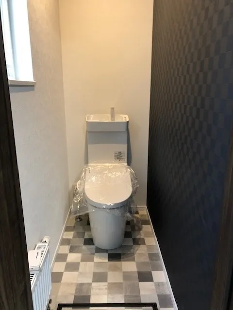 シックなトイレ